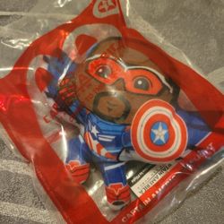 Captain America Happy Meal Toy