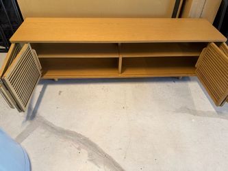 Burrow Opera Media Console in Oak