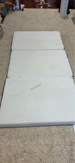 Bamboo Tri-Fold Foam Mattress