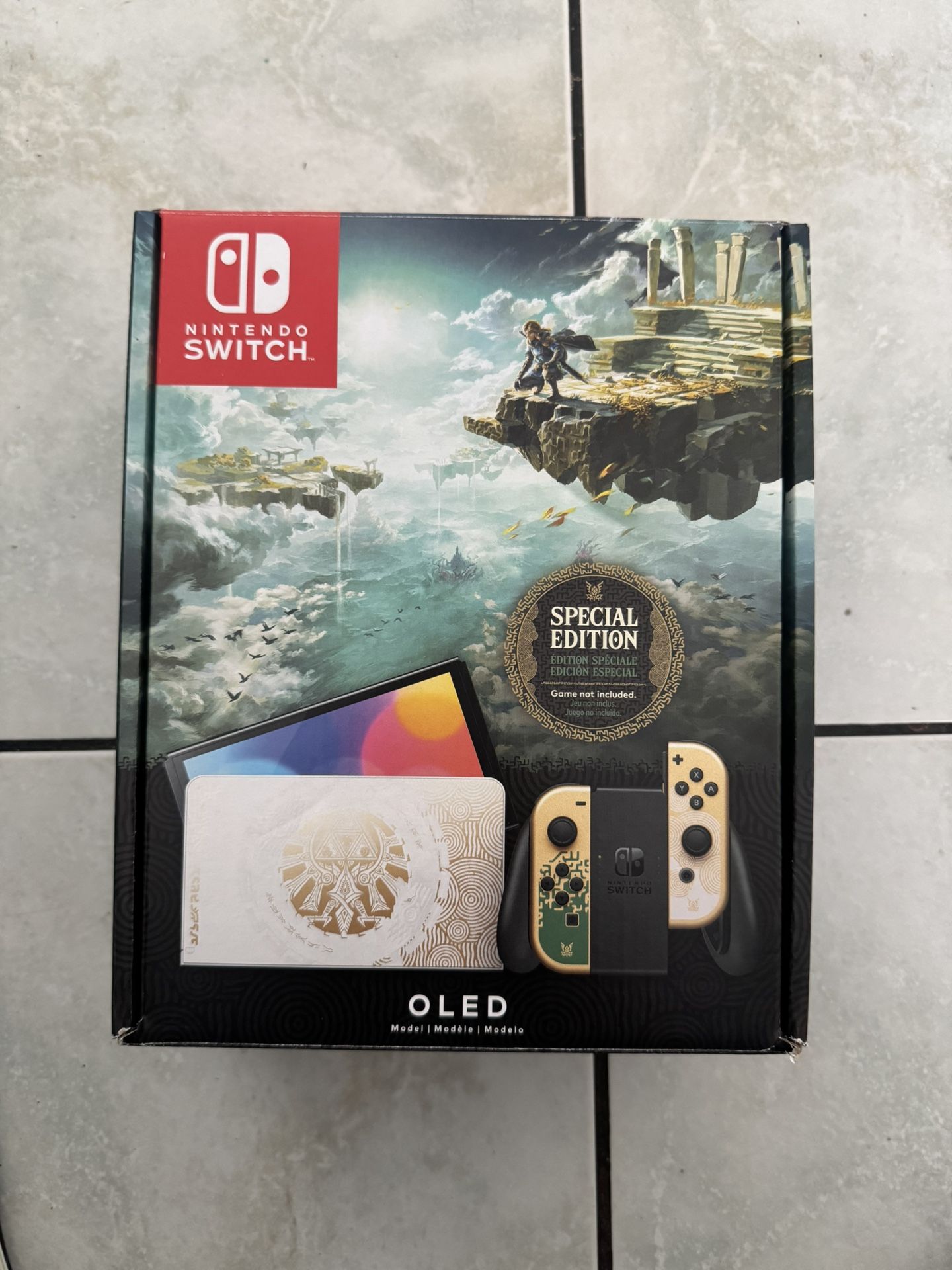 Switch OLED Tears Of The Kingdom Special Edition 
