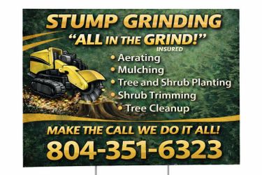 Stump Grinding, Aerating