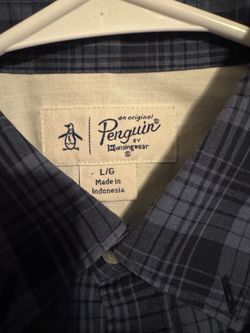 Penguin button up shirt