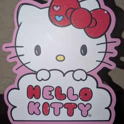 Hello Kitty wall sign/decor
