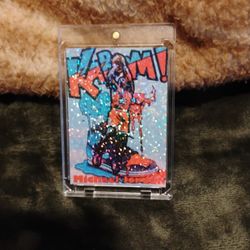 CUSTOM MICHAEL JORDAN KABOOM TRADING CARD 