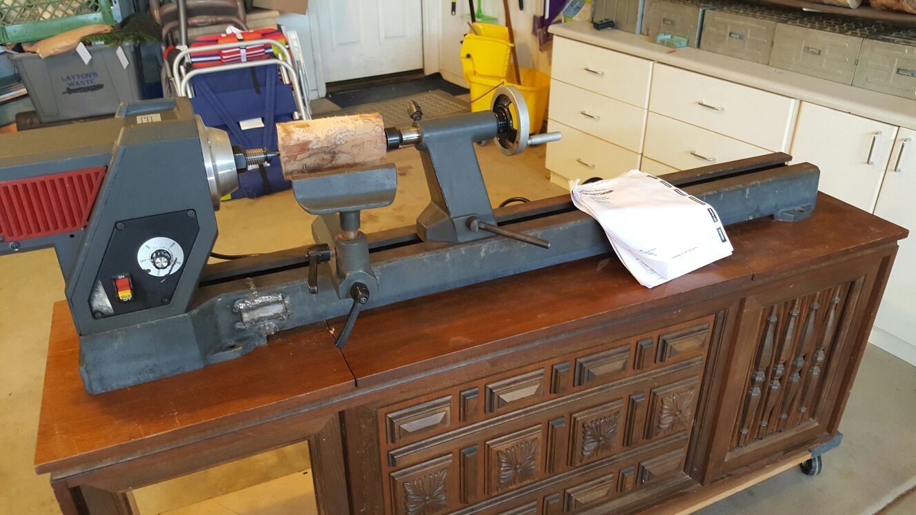 Craftsman Variable Speed Wood Lathe 38" 2HP model no. 351.217170 for