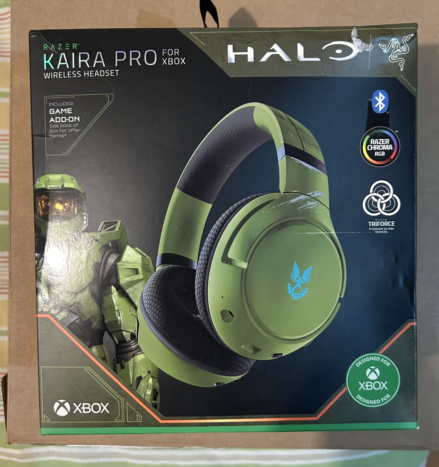 Halo Razer Kaira Pro Wireless Headset 