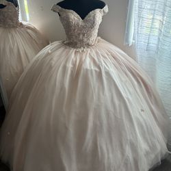 New Pink 15 Quinceanera Dress