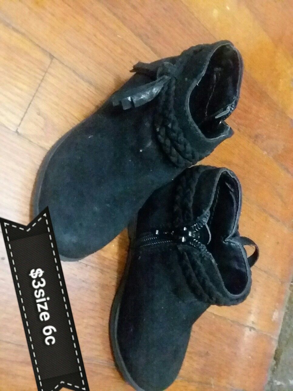 Girls boots 6c