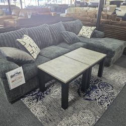 Gray Sectional Sofa with Chaise 🚚WE DELIVER🚚