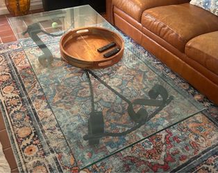 Glass Top Coffee Table