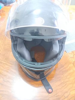 Torch motor bike helmet