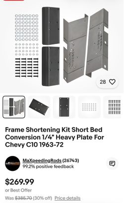 C10 shortbed kit