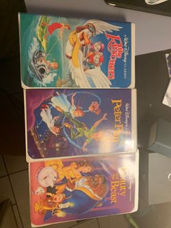 Disney vhs tapes (black diamond)
