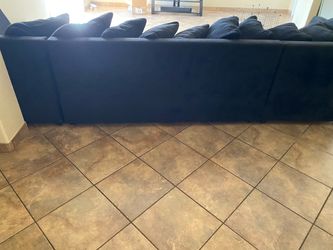 Large Black Sectional Sofa