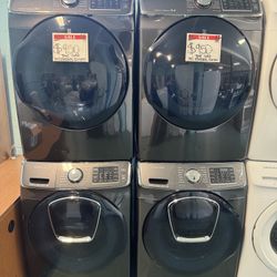 Samsung Front Load Washer And Dryer Set 20% Off Discount 