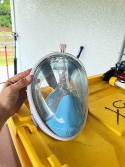 Full Face Snorkel Mask with Camera Mount
