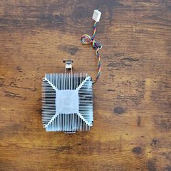 Heat Sink  3" X 2 3/4" Has Fan