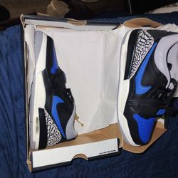 JORDAN LEGACY 312 LOW BLACK ROYAL BLUE CEMENT GREY WHITES 