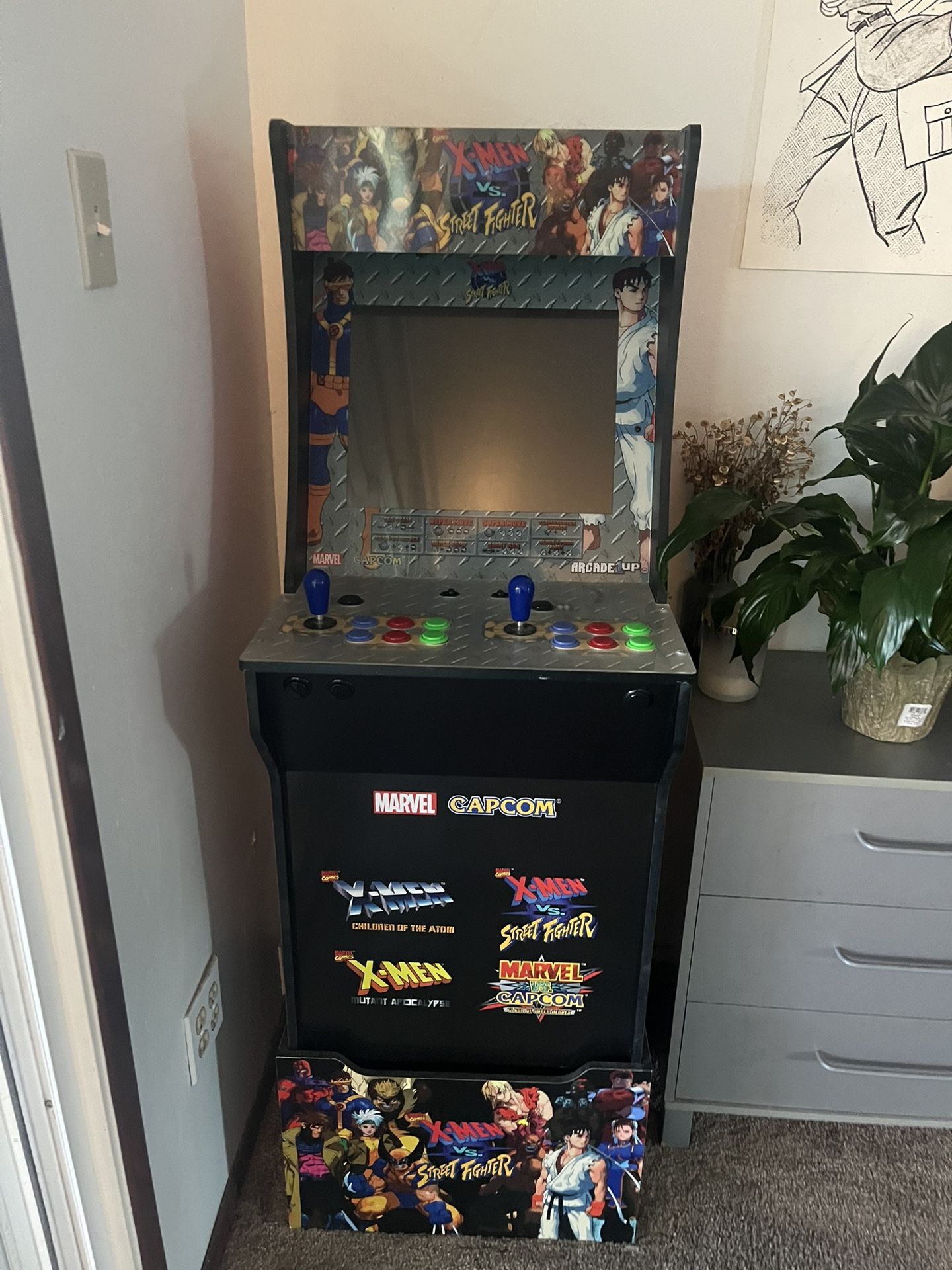 Arcade 1up Xmen Vs Street Fighter