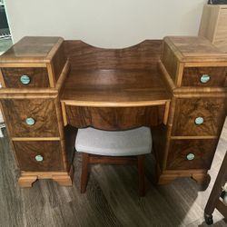 Vintage Mid Century Vanity Desk 