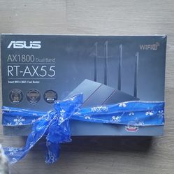 Asus Ax1800 Dual Band Rt-Ax55 Smart WiFi 6 Router