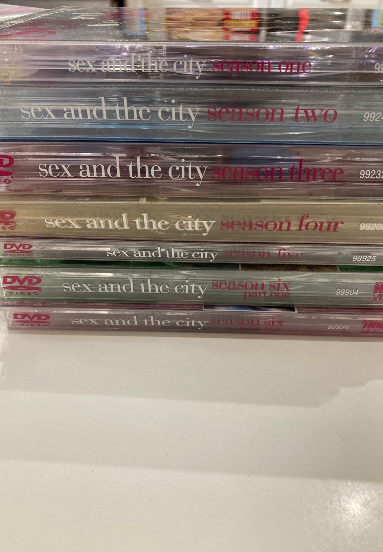 Complete seasons of sex and the city 1-6 plus sealed movie