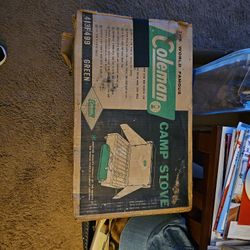 1960's Coleman Camp Stove 