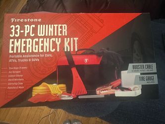 Firestone car winter emergency kit