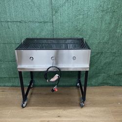 Asador De Gas Propano De 36” | Patas Desmontable | Incluye Manguera Y Regulador