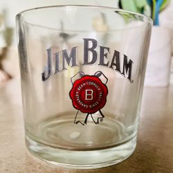 Jim beam Custom Glasses (8 Of Them)