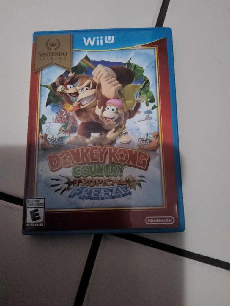 Wii U Donkey Kong Country Troplcal Freeze 