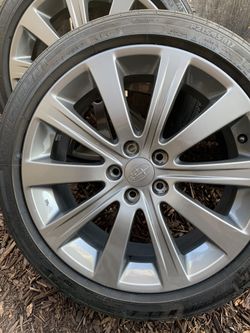 Subaru wrx 17” fit any car gun metal