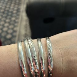 925 Sterling Silver Set Of 5 Pieces New