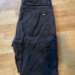 SLIM FIT FANCY BLACK DICKIES JEANS 