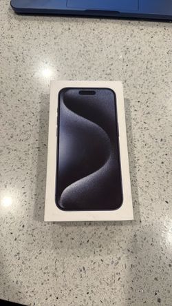 iPhone 15 Pro 256GB – Blue Titanium – Like New