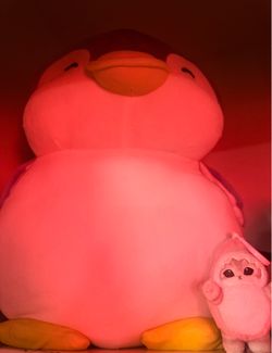 Miniso Penguin Plushie & Mofusand Keychain