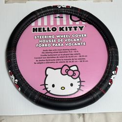 Hello Kitty Steering Wheel Cover!