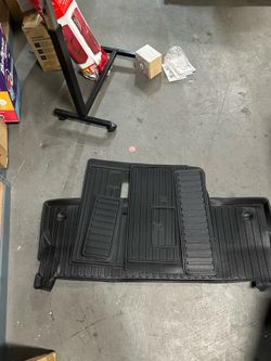 [143].   2021-2025 2026 Sienna Cargo Liner & Backrest Mat Fit for Toyota Sienna 7/8 Seat (without Spare Tire) - Custom Fit Trunk Mat and 3rd Row Seat 
