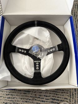 Sparco Suede Steering Wheel