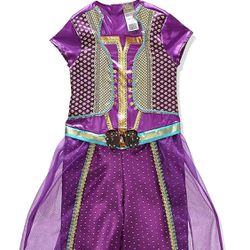 Purple Princess Jasmine Jumpsuit Costume. 