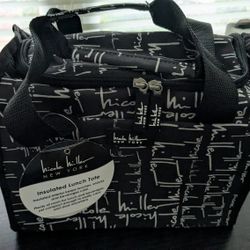 Nicole Miller Insulated Lunch Tote - New 