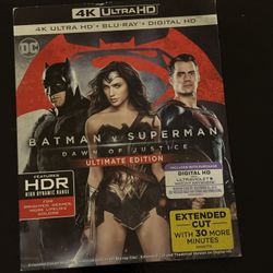 Batman V Super Man Blue ray