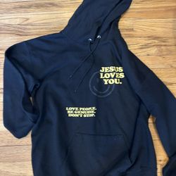 Jesus Loves You hoodie size large 