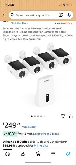 Home camera system