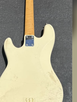 guitar back plate only fits fender