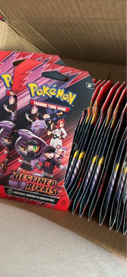 Pokemon Destined Rivals Packs.