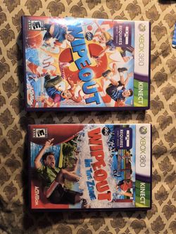 Xbox 360 KINECT games.....$15