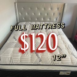 New Full Mattress Only $120