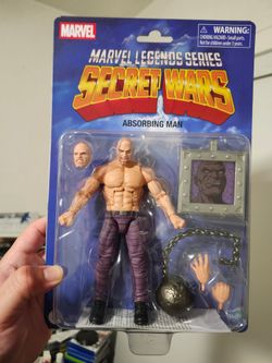 Marvel legends secret wars absorbing man.