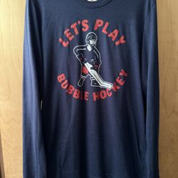Homage Hockey Long Sleeve Shirt Size Large Like New! 